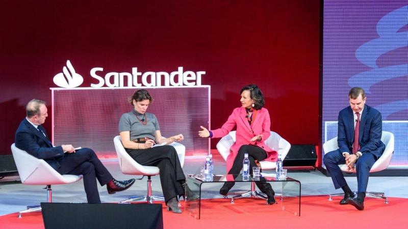 Ana Botín, durante la Conferencia Internacional de Banca 2019 Ana Botín, durante la Conferencia Internacional de Banca 2019