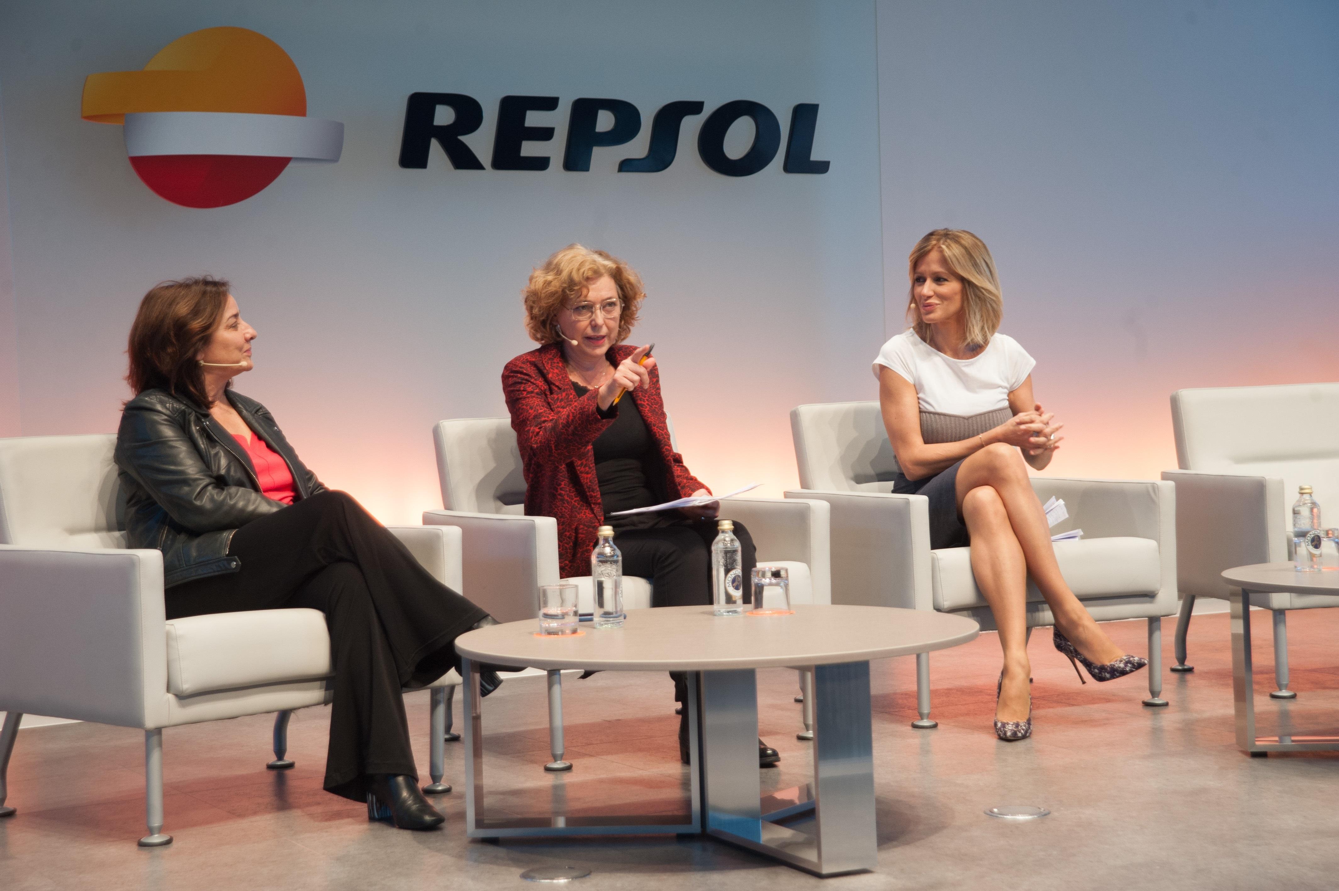 Pepa Bueno y Susanna Griso en el encuentro 'Igualdad en el Periodismo' organizado por Repsol
