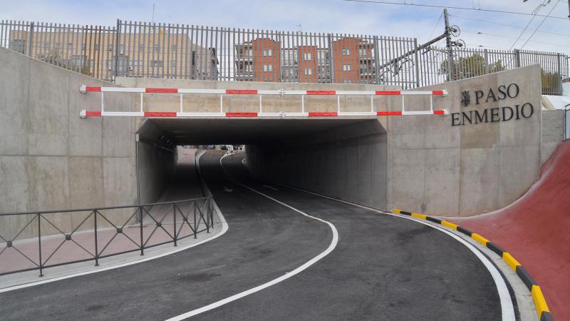Imagen del nuevo Paso Enmedio en Torrejón de Ardoz Imagen del nuevo Paso Enmedio en Torrejón de Ardoz