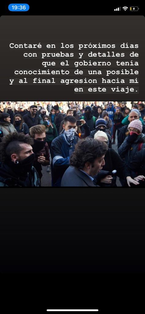 Storie de Instagra de El Pequeño Nicolás