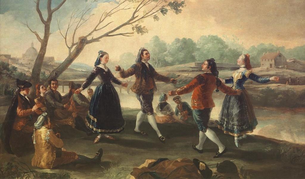 El baile de San Antonio de la Florida, cuadro de Francisco Goya