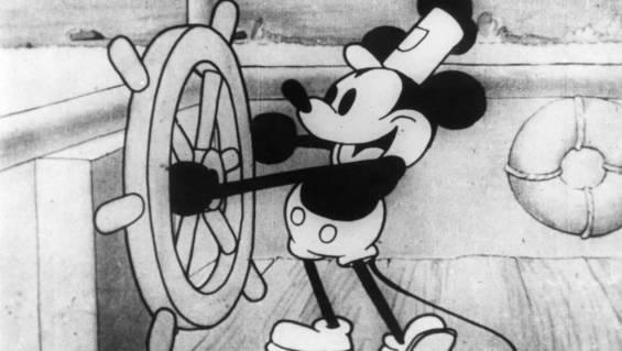 Mickey Mouse en su primer cortometraje. IMDb
