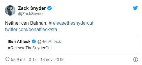 Tuit de Ben Affleck. Tuit de Ben Affleck.