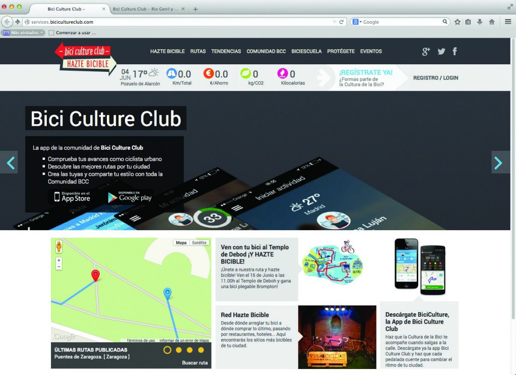 Nace Bici Culture Club, una iniciativa móvil y online para ciclistas urbanos Nace Bici Culture Club, una iniciativa móvil y online para ciclistas urbanos