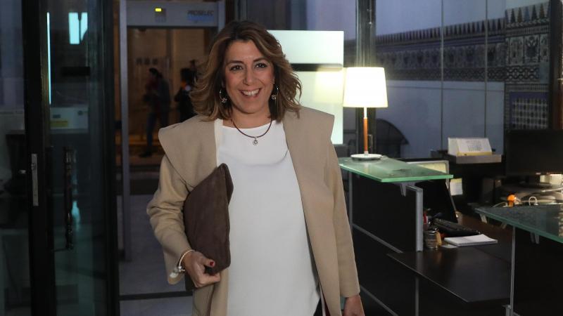 La secretaria general del PSOE Andalucía Susana Díaz