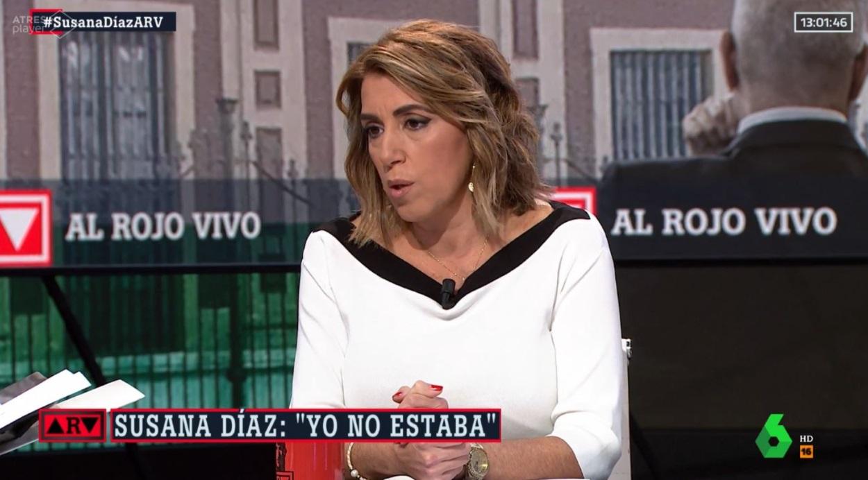 Susana Díaz en Al Rojo Vivo