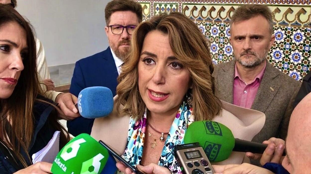 Susana Díaz, secretaria general del PSOE andaluz.