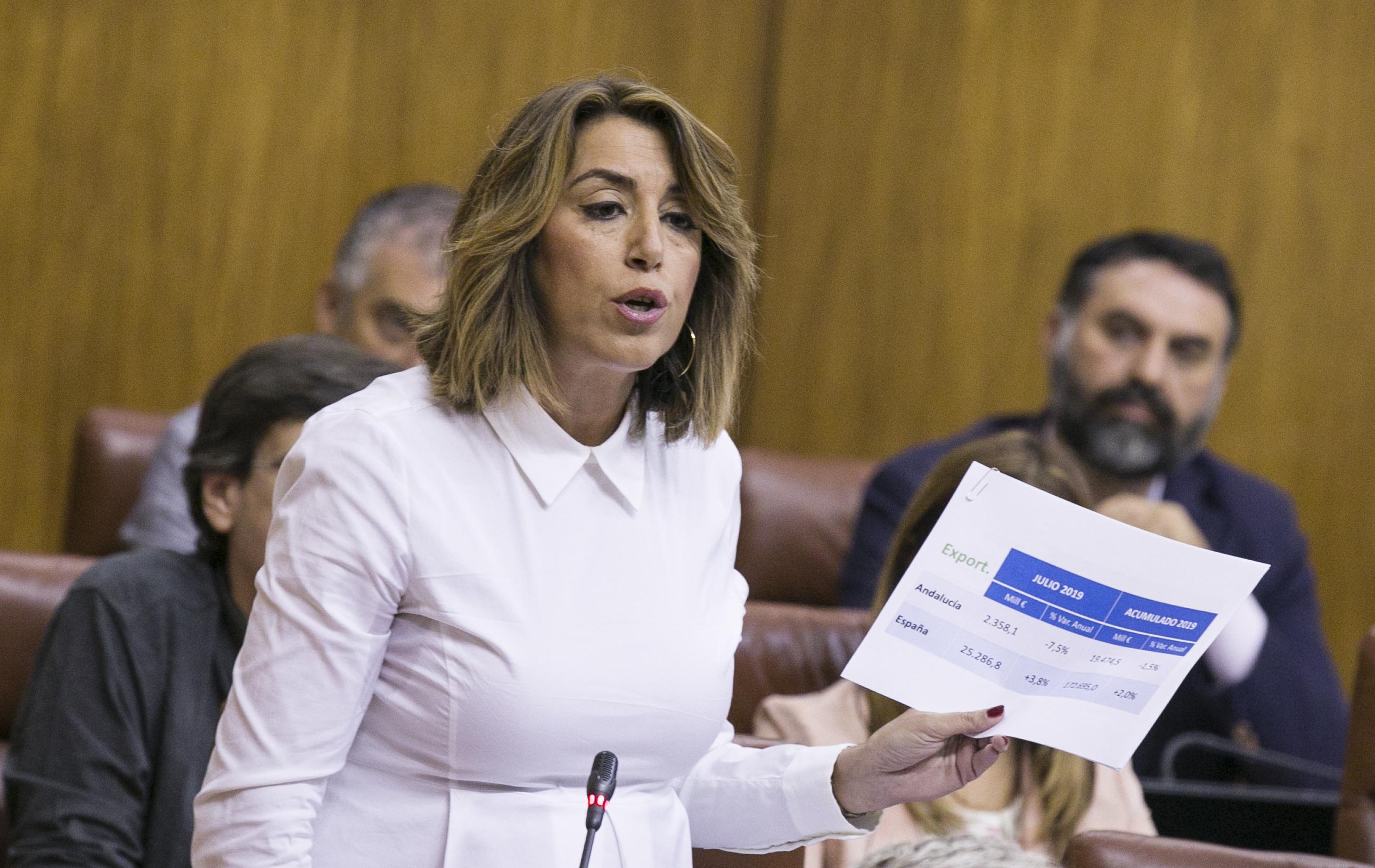 La secretaria general del PSOE A, Susana Díaz 