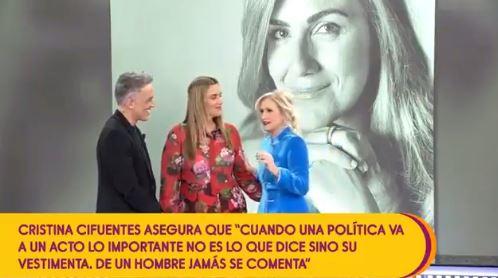 Cristina Cifuentes en Sálvame