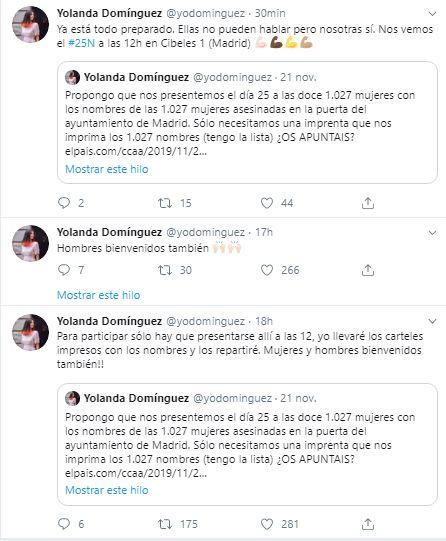 Tuits de Yolanda Rodríguez