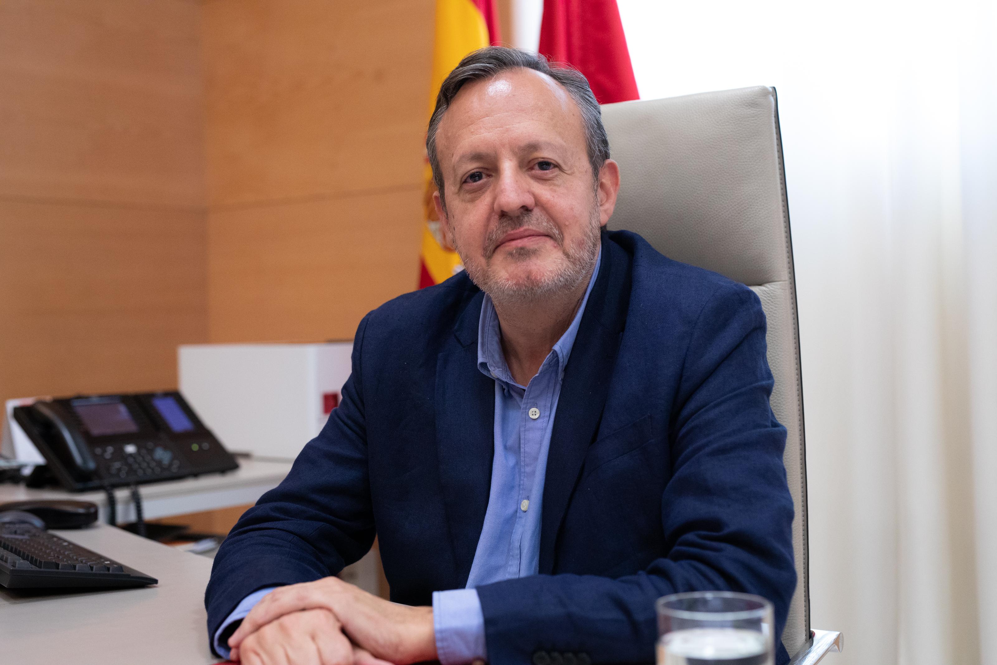 El consejero de Políticas Sociales Igualdad y Natalidad de la Comunidad de Madrid Alberto Reyero en Madrid el 25 de septiembre de 2019