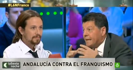 La tele de los obispos celebra que 'El País' haga seguidismo de Alfonso Rojo en sus informaciones contra Podemos
