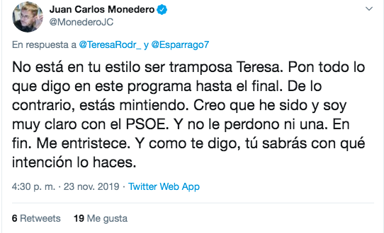 Tuit Monedero - Teresa Rodríguez 2