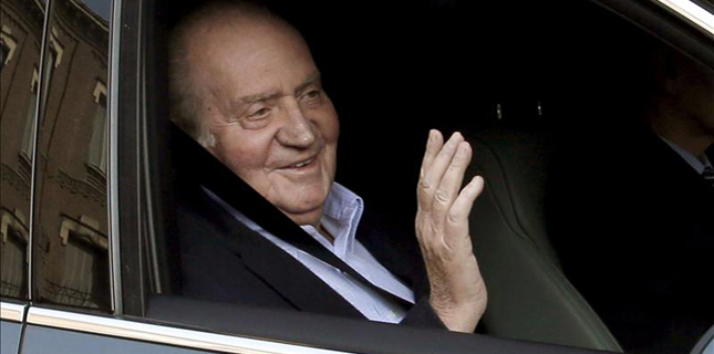 El rey emérito, Juan Carlos I