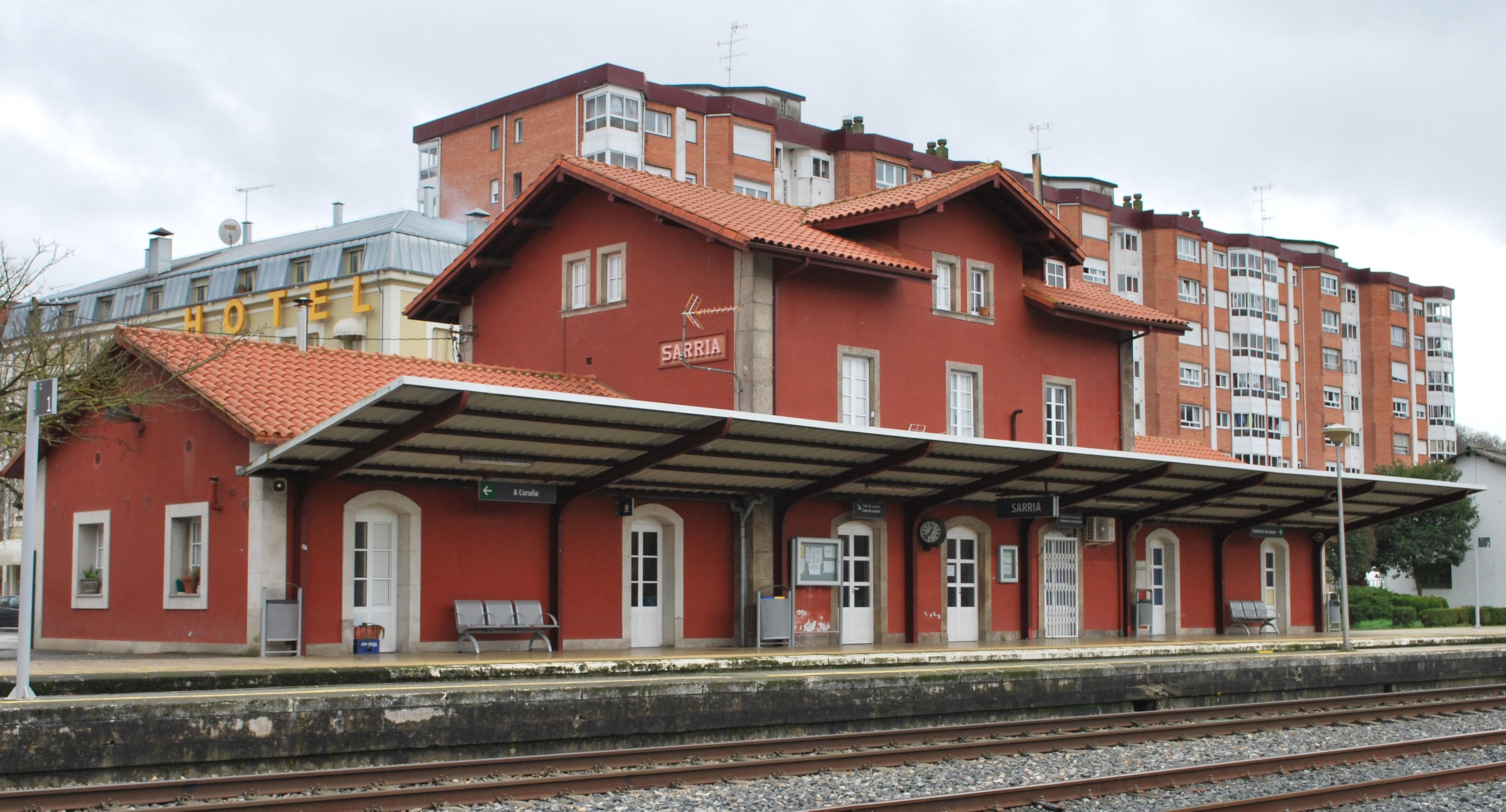Estación de tren de Sarria (Lugo)