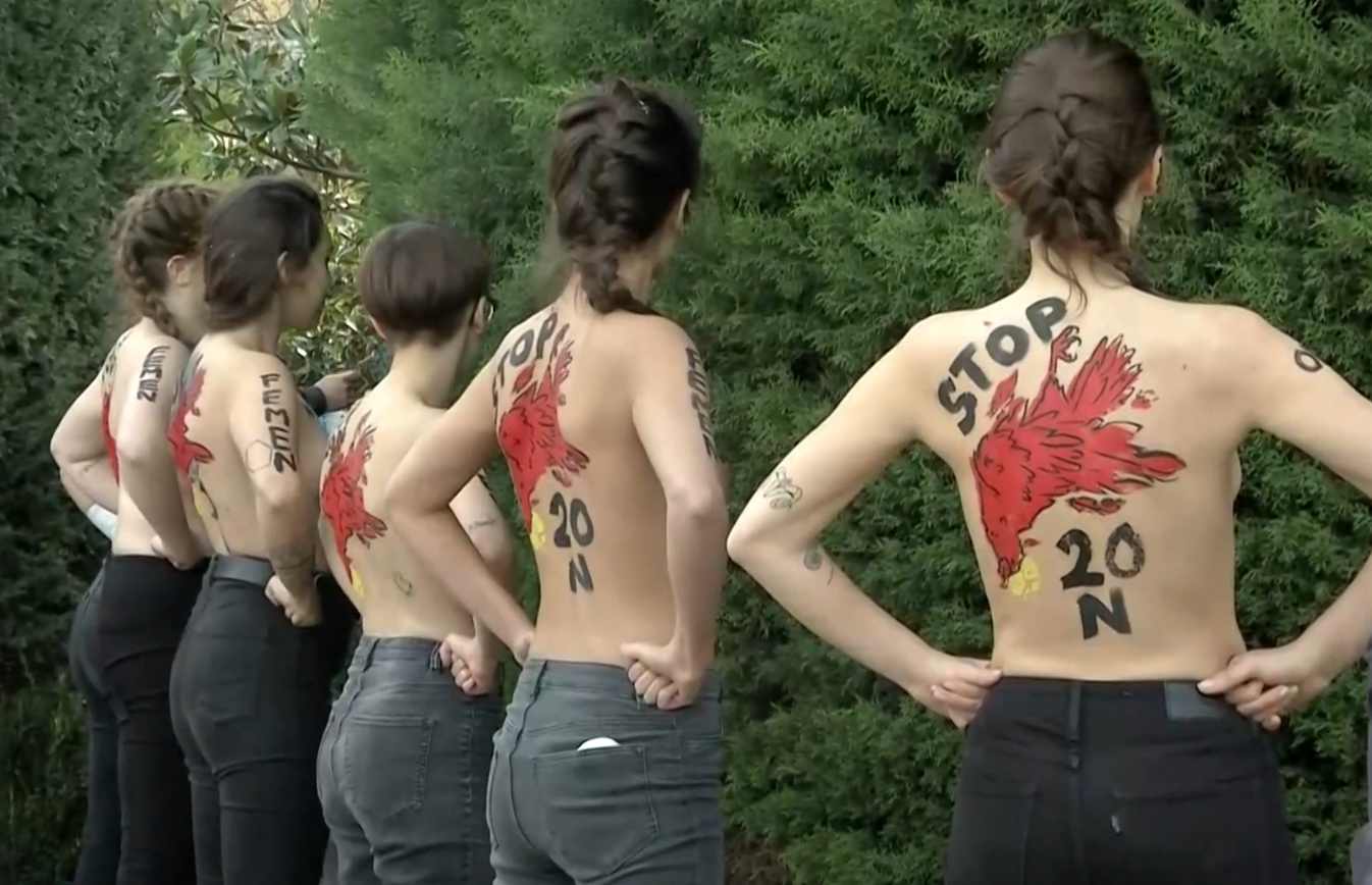 Activistas de FEMEN