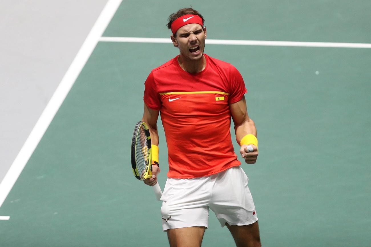 Rafael Nadal en la Copa Davis 2019