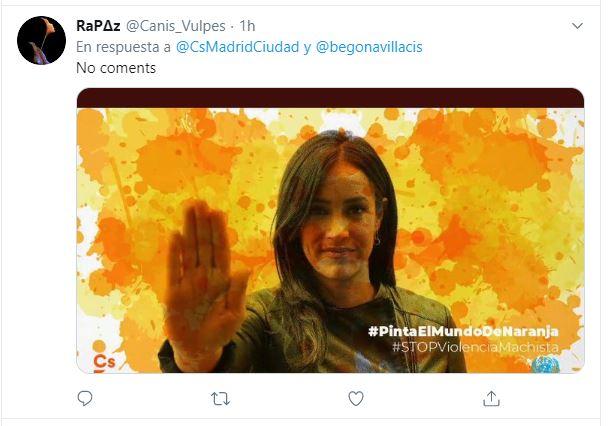 Captura de pantalla de un usuario. Captura de pantalla de un usuario.