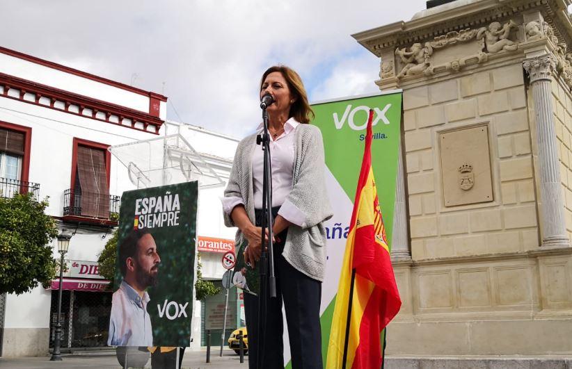 Reyes Romero, diputada de Vox por Sevilla. Twitter