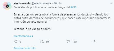 Tuit electomania Tuit electomania