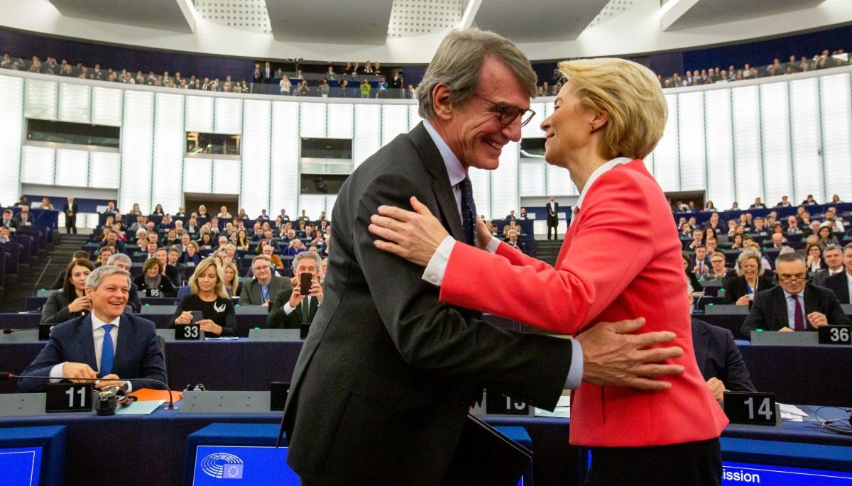 La presidenta de la Eurocámara, Ursula von der Leyen. EP