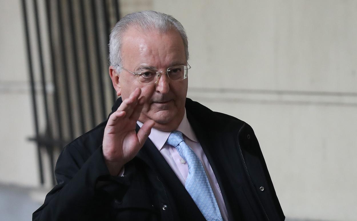 Antonio Fernández, llegando a la Audiencia de Sevilla. MARÍA JOSÉ LÓPEZ/EP