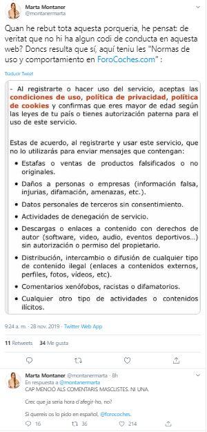 Tuit acoso Forocoches 4 Tuit acoso Forocoches 4