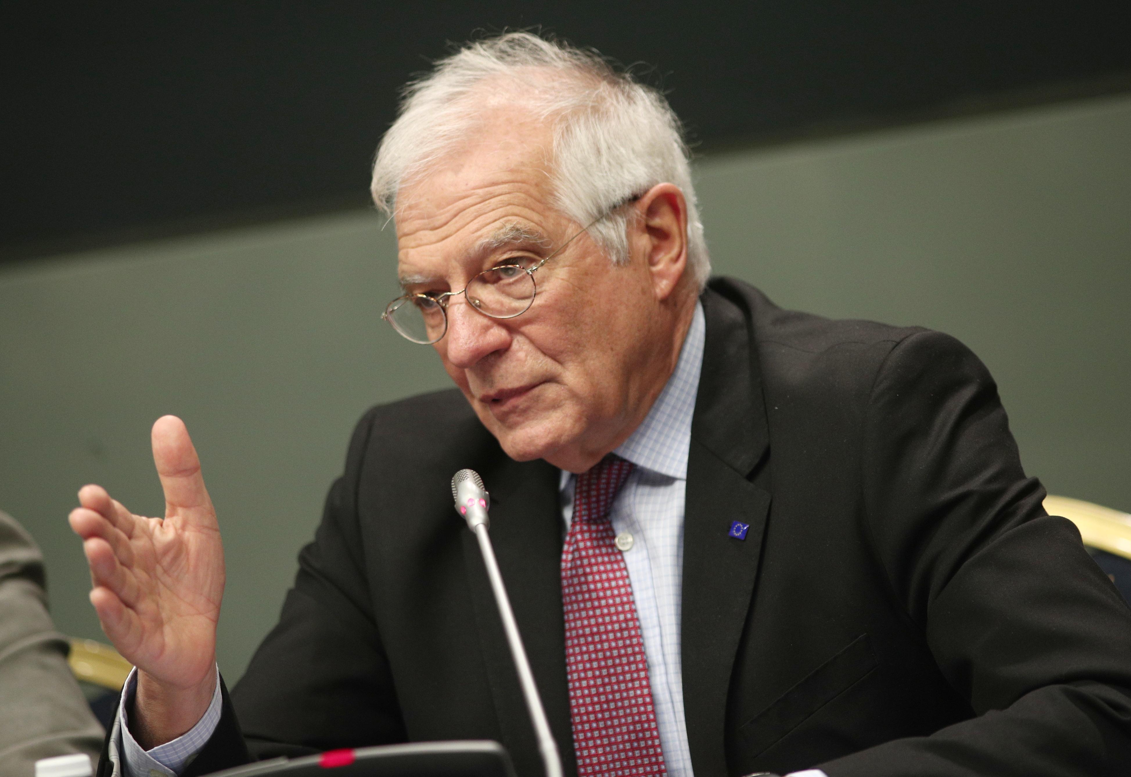 El exministro de Asuntos Exteriores Josep Borrell 