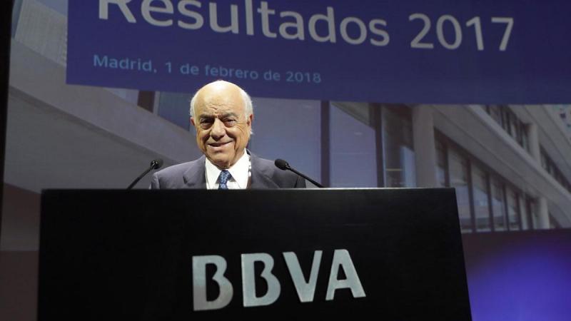 El presidente del banco BBVA Francisco Gonzáles. efe