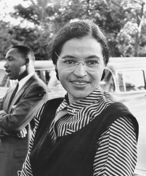 Rosa Parks, defensora de los derechos civiles estadounidenses