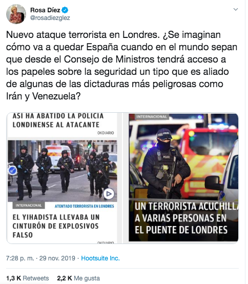 Tuit Rosa Díez Tuit Rosa Díez