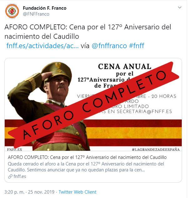 Tuit de la FNFF. Tuit de la FNFF.