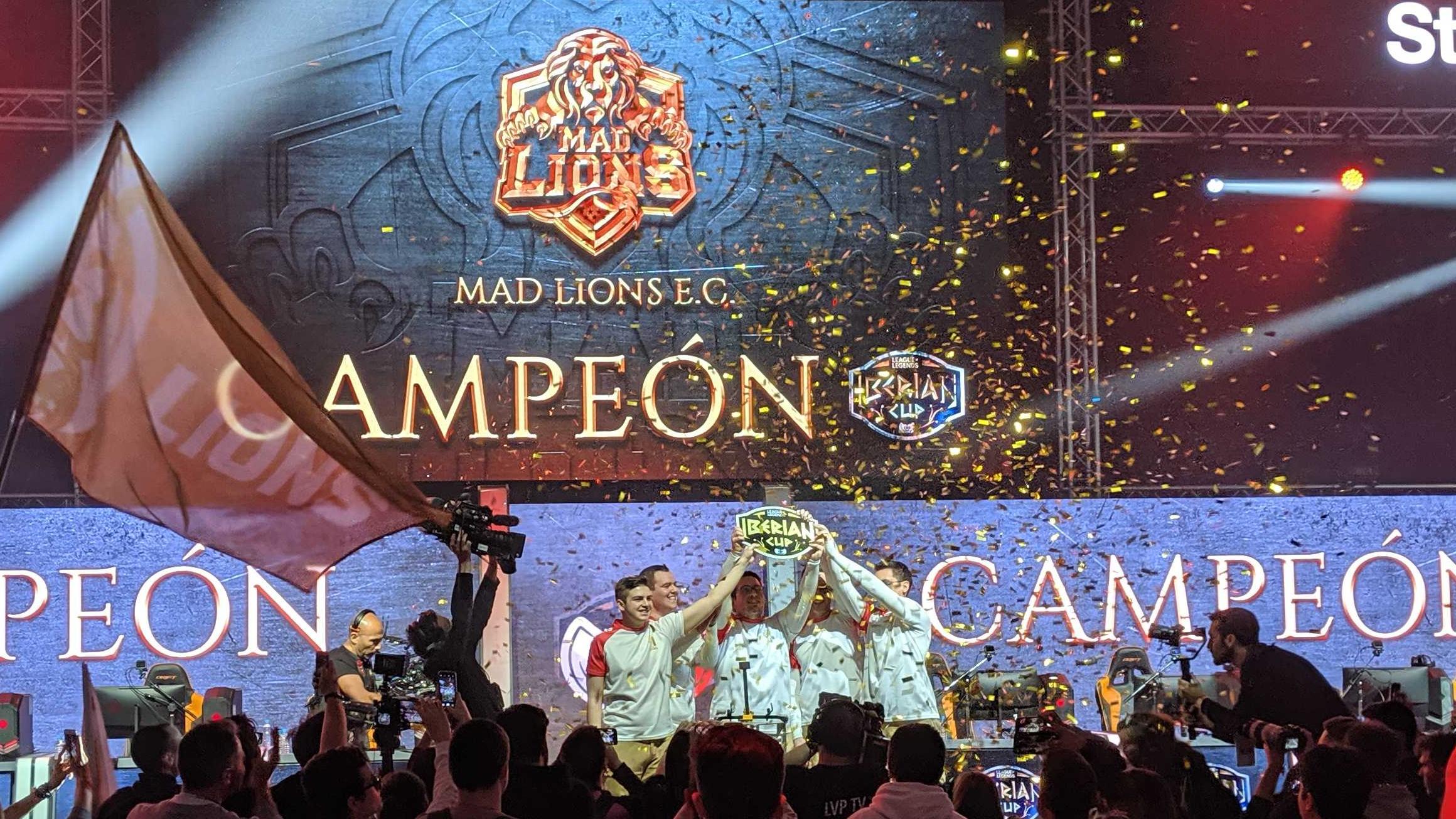 MAD Lions campeón de la Iberian Cup