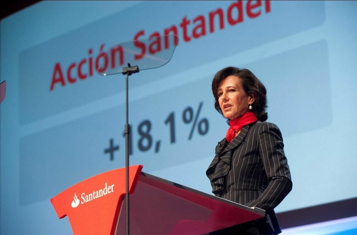 Ana Patricia Botín, presidenta del Banco Santander. Europa Press