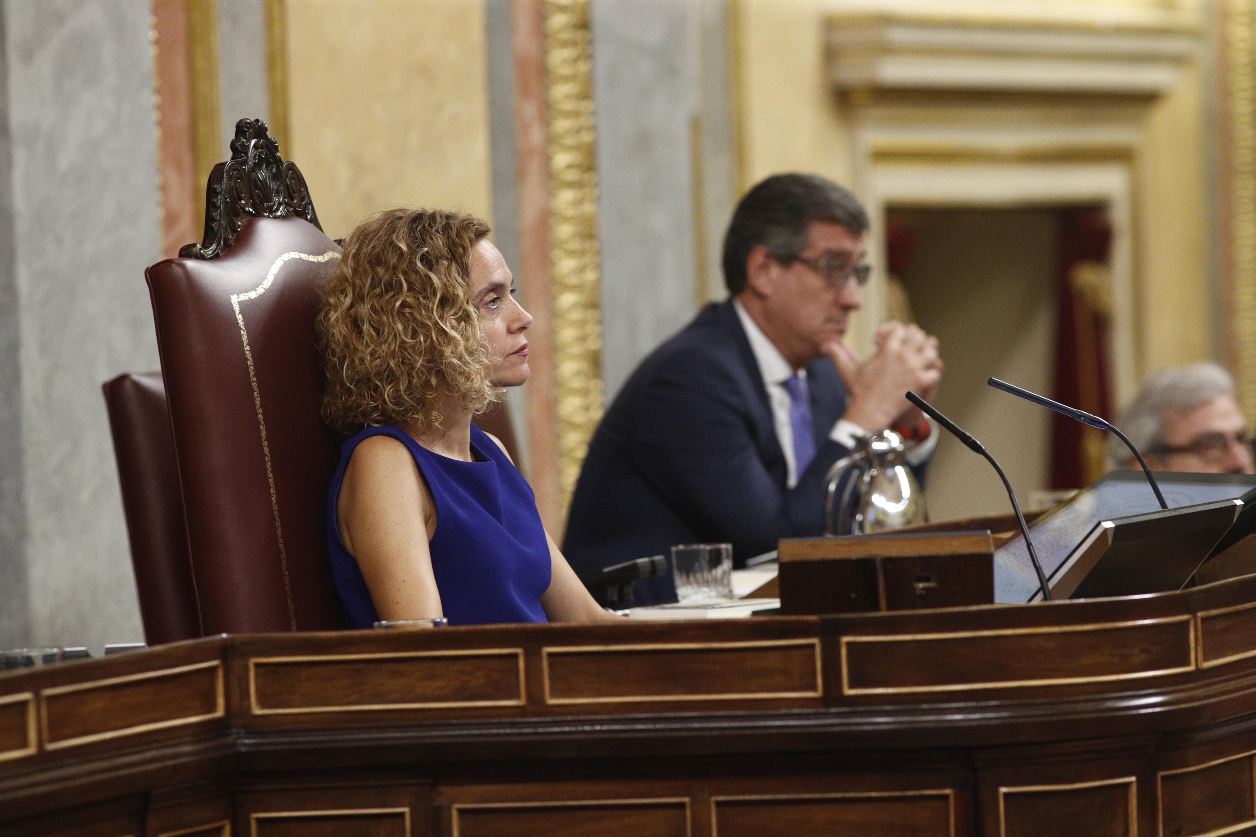 La presidenta del Congreso de los Diputados Meritxell Batet 