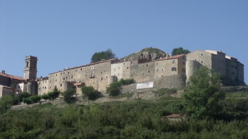 Castillo y muralla de Culla. Fuente Wikipedia