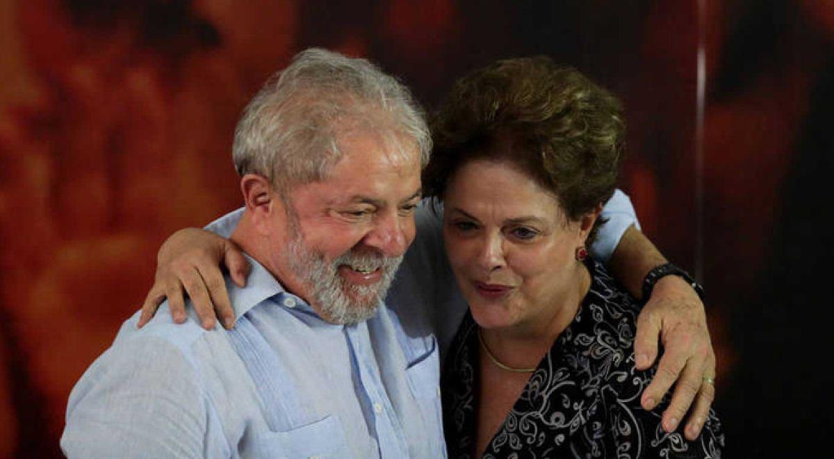 Lula da Silva y Dilma Rouseff. RTVE
