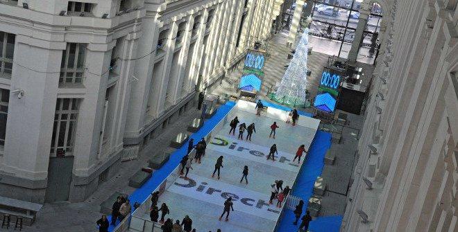 Pista de Hielo en la Galería de Cristal de Cibeles Centro