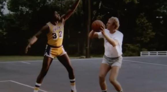 Magic Johnson y Larry Bird