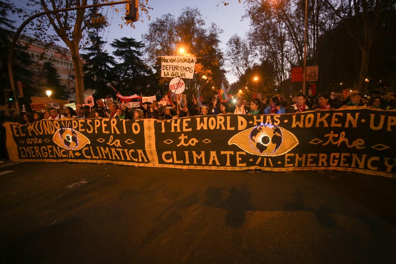 Marcha por el Clima en Madrid