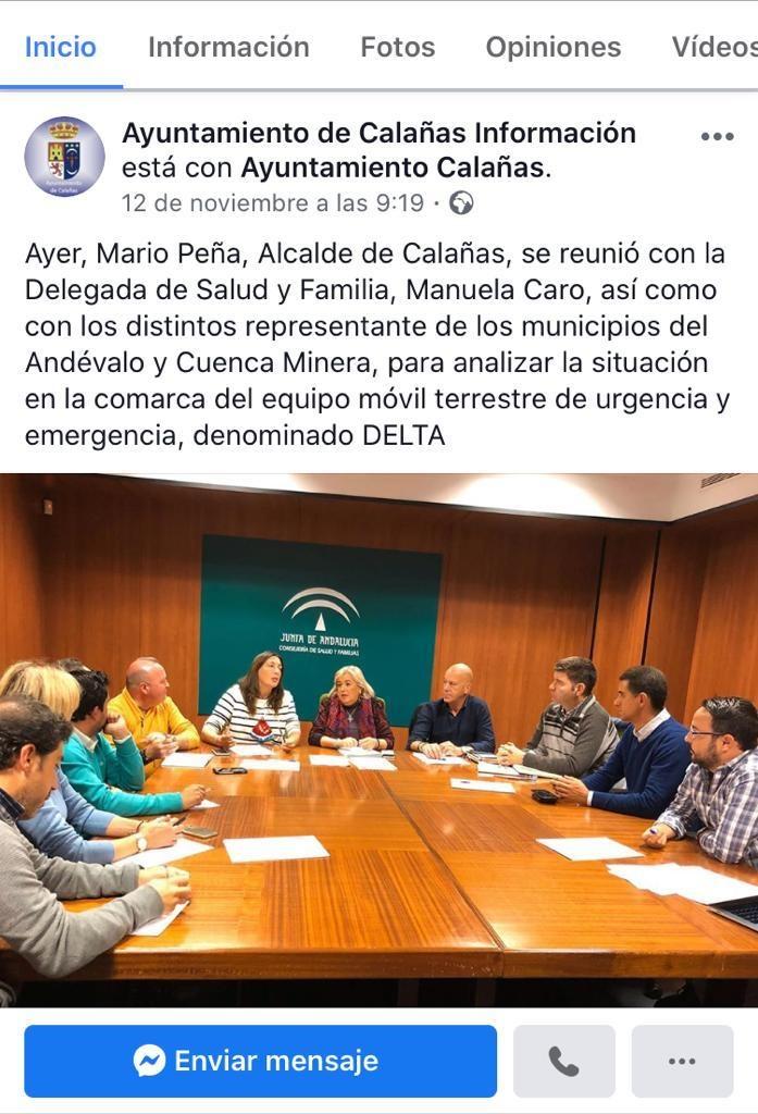 Reunión en Calañas