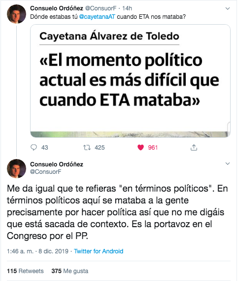 Tuit Consuelo Ordóñez Tuit Consuelo Ordóñez