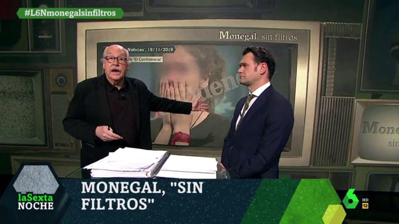 Ferrán Monegal en 'La Sexta Noche'. Fuente: laSexta.