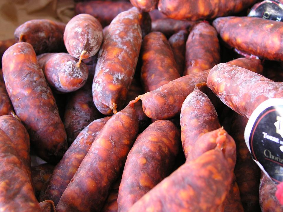 Longanizas. Fuente Pixabay