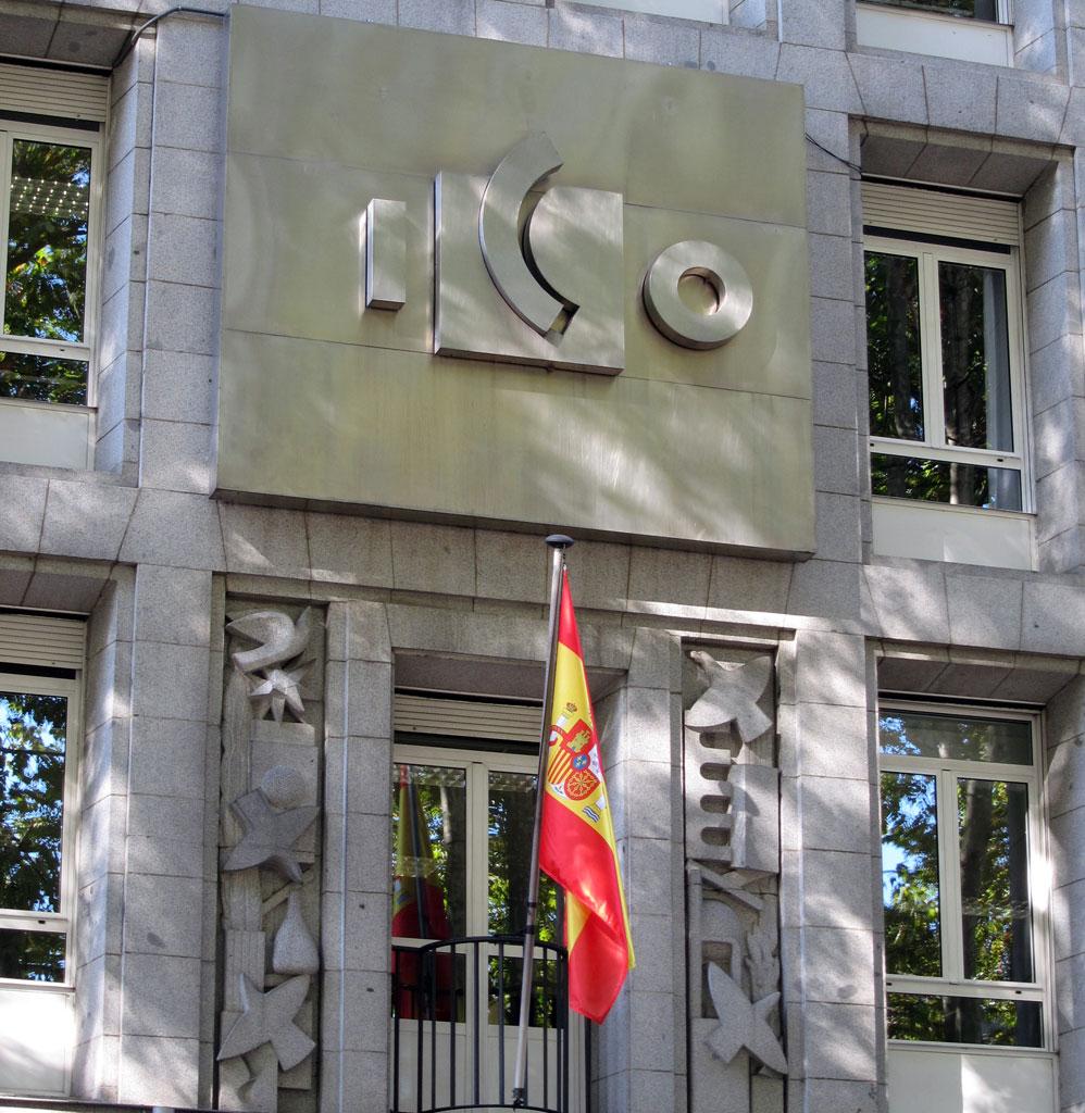 Sede en Madrid del Instituto de Credito Oficial (ICO)