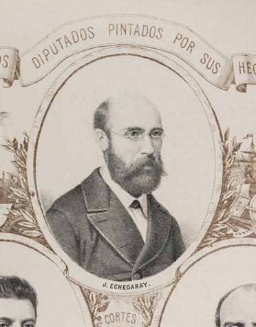 Retrato de José Echegaray Retrato de José Echegaray