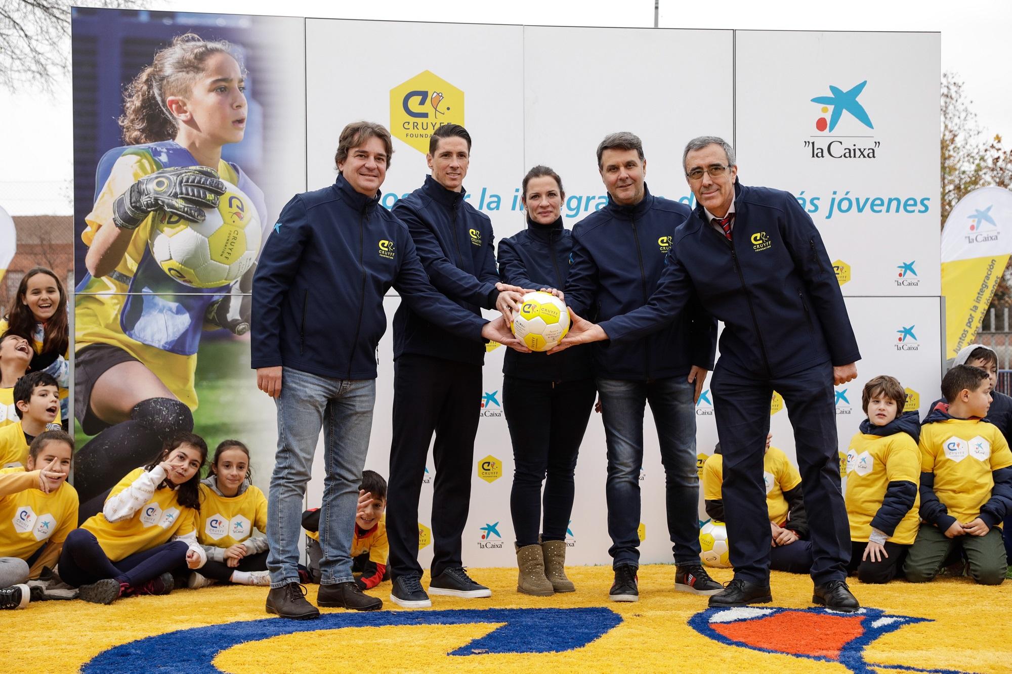 Cruyff Court Fernando Torres Fuenlabrada La Caixa 1 Cruyff Court Fernando Torres Fuenlabrada La Caixa 1