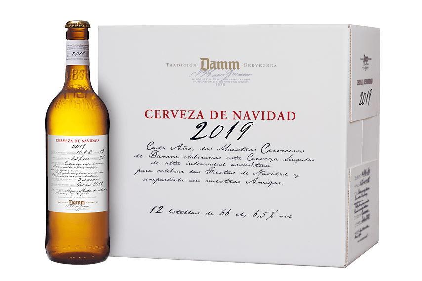 Damm ha lanzado al mercado una edición limitada de su tradicional Cerveza Navidad