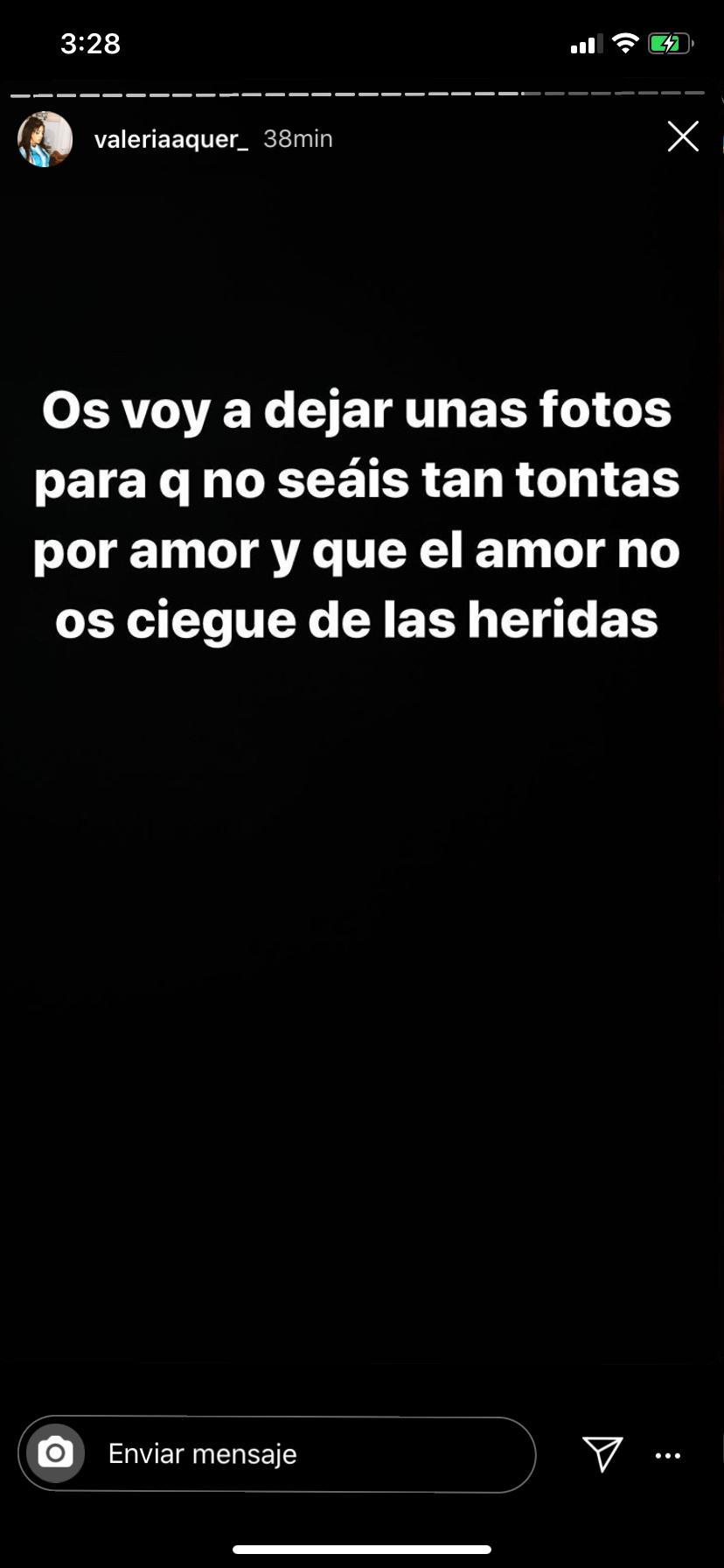La denuncia de Valeria Quer sobre los malos tratos sufridos a manos de su exnovio La denuncia de Valeria Quer sobre los malos tratos sufridos a manos de su exnovio