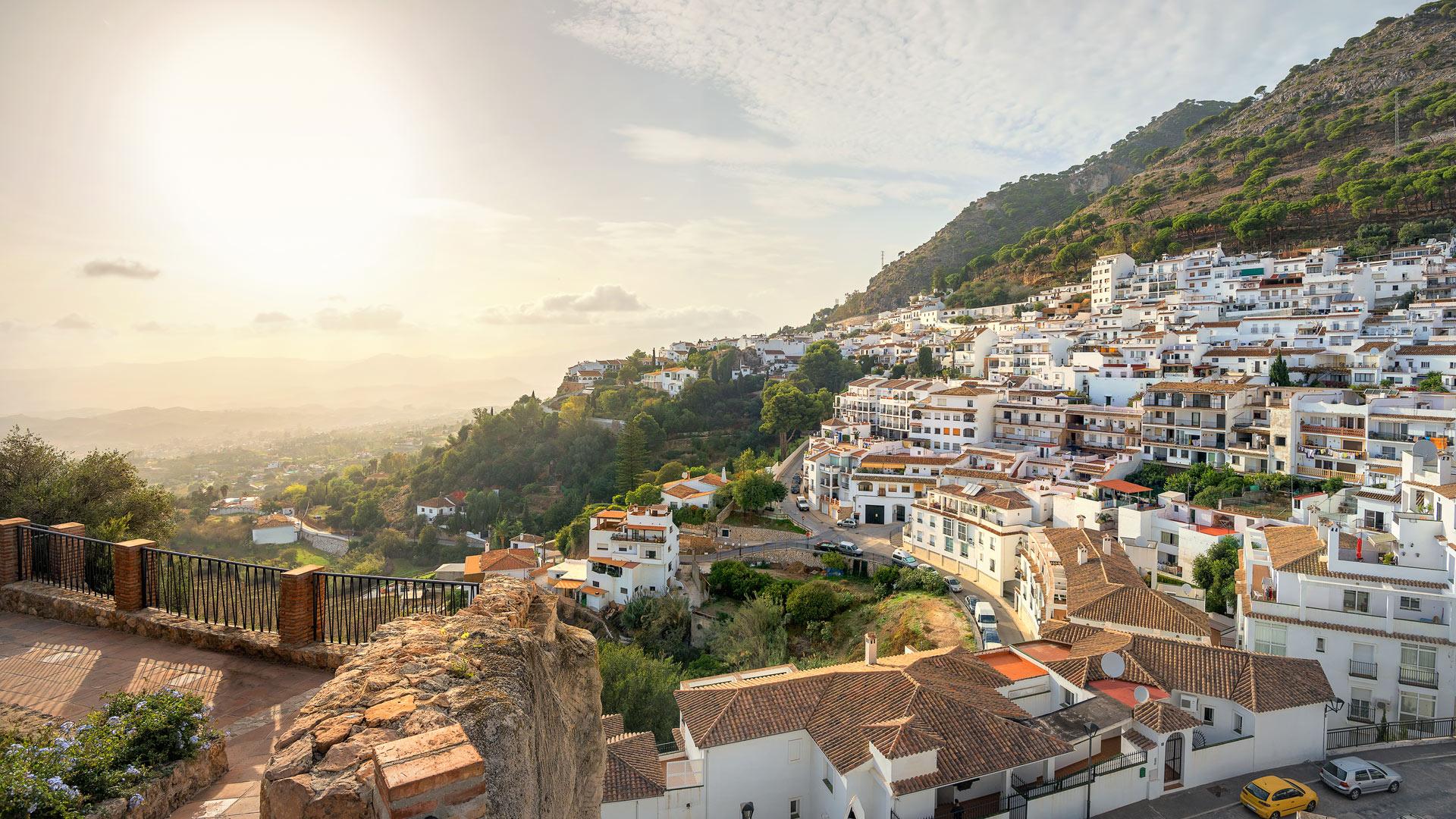 Vista panorámica de Mijas. Fuente: Ayuntamiento